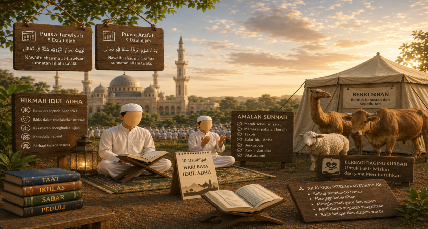 Hikmah Idul Adha dan Keutamaan Puasa Tarwiyah-Arafah